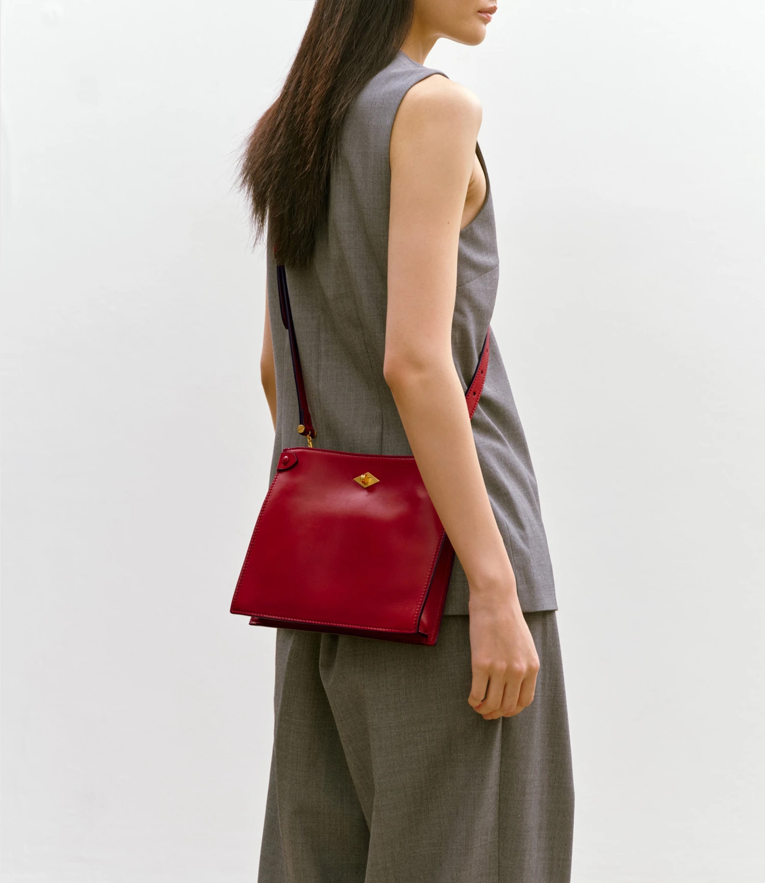 Stowaway Crossbody Buttery Nappa Pomodoro 2 Stowaway Crossbody Buttery Nappa Pomodoro - Image 2