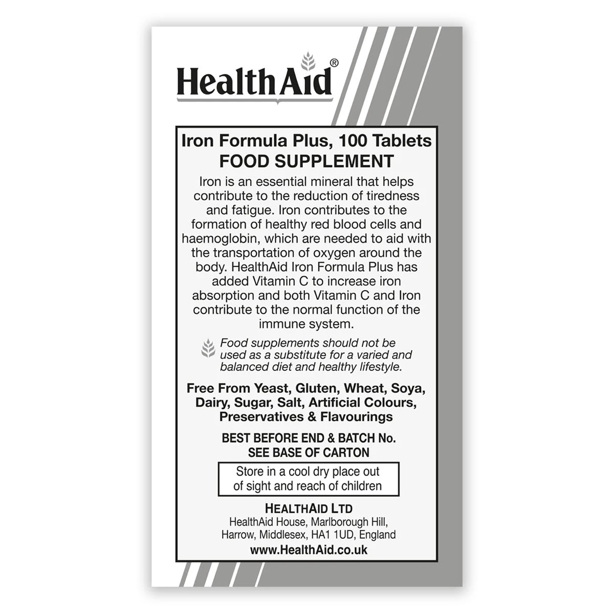 Iron Formula Plus Tablets 2 Iron Formula Plus Tablets - Image 2