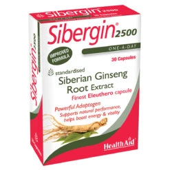 Sibergin® 2500 (Siberian Ginseng 2500mg) Capsules