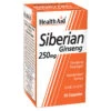 Siberian Ginseng 250mg Capsules