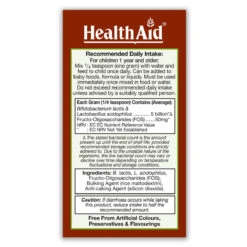 KidzProbio (5 Billion) 30g Powder 5 KidzProbio (5 Billion) 30g Powder -Dietary Supplement Sales 802325Kidzprobio30gPowderside2
