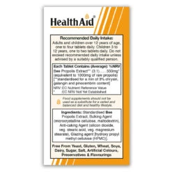 Bee Propolis 1000mg Tablets -Dietary Supplement Sales 802335BeePropolis60tabsside2 34091666 22a8 440f 977c 5fb7a74d7d81