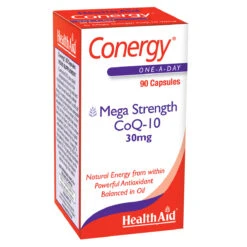 Conergy CoQ-10 30mg +Vit E Capsules -Dietary Supplement Sales 803107Conergy90tabsRGB