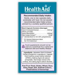 Resolife® (Resveratrol 250mg) Capsules -Dietary Supplement Sales 803267Resolife30Capsside2 b71f3153 4d19 40c5 acd9 03b43cc97354