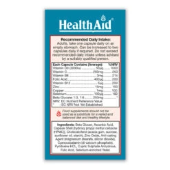 Beta Glucan Complex Capsules -Dietary Supplement Sales 803297BetaGlucan30sside2