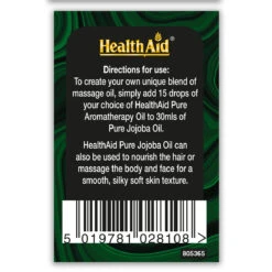 Jojoba Oil -Dietary Supplement Sales 805365JojobaOil100mlSIDE2