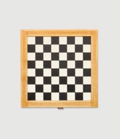 Travel Chess And Backgammon Set In Buffalo And Smooth Calfskin Leather, Olive And Ebony Wood -Dietary Supplement Sales ChessTravelSizeBlackwithCognac front d4c9faa8 b6d1 4996 93c3 aa4593495a4b
