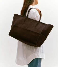 Incognito Large Suede Chocolate -Dietary Supplement Sales IXL010913 INCOGNITO LARGE CABAS 031