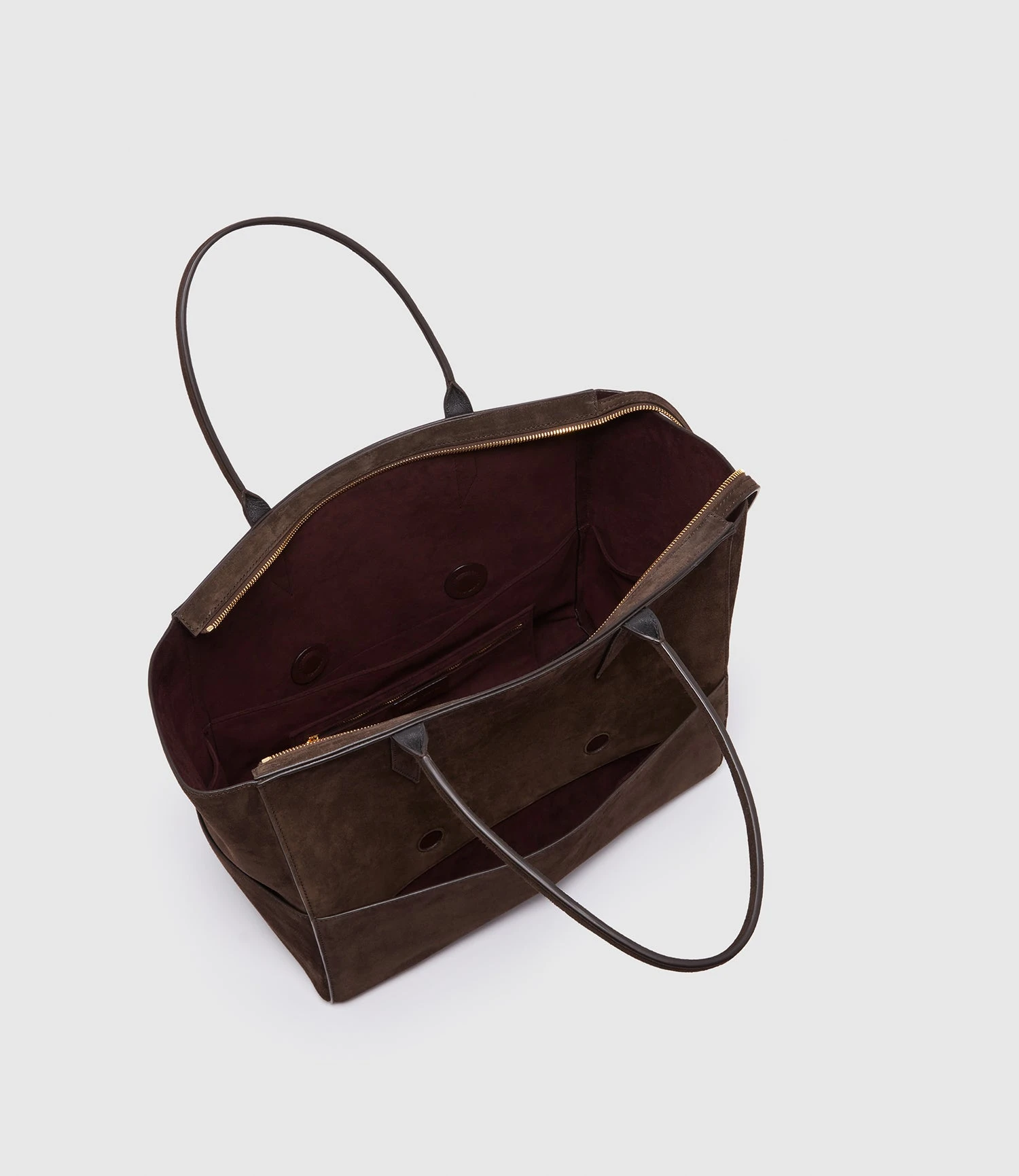 Incognito Small Suede Chocolate 2 Incognito Small Suede Chocolate - Image 2