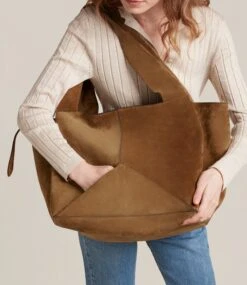 Market Weekend Bag Suede Marrakech -Dietary Supplement Sales Market Weekend Marrakech w Moroccan Linen Pouch 05