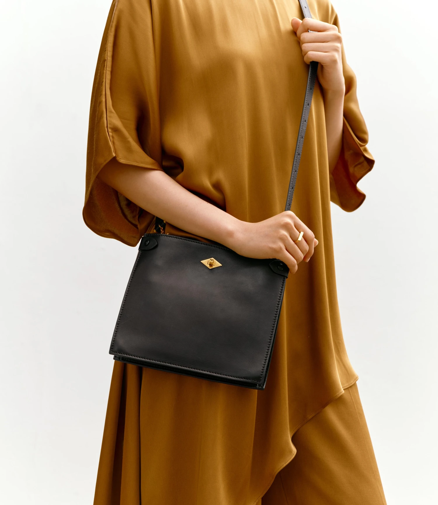 Stowaway Crossbody Buttery Nappa Black 5 Stowaway Crossbody Buttery Nappa Black - Image 5