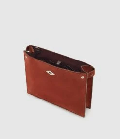 Stowaway Crossbody Nubuck Rust -Dietary Supplement Sales STWA075002 STOWAWAY NABUCK RUST 03