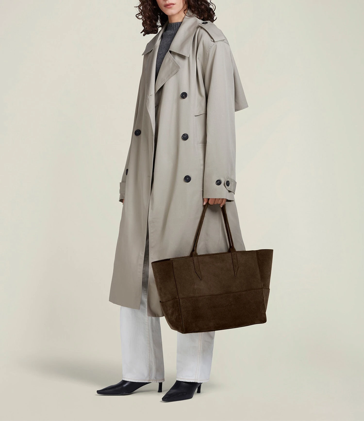 Incognito Small Suede Chocolate 3 Incognito Small Suede Chocolate - Image 3